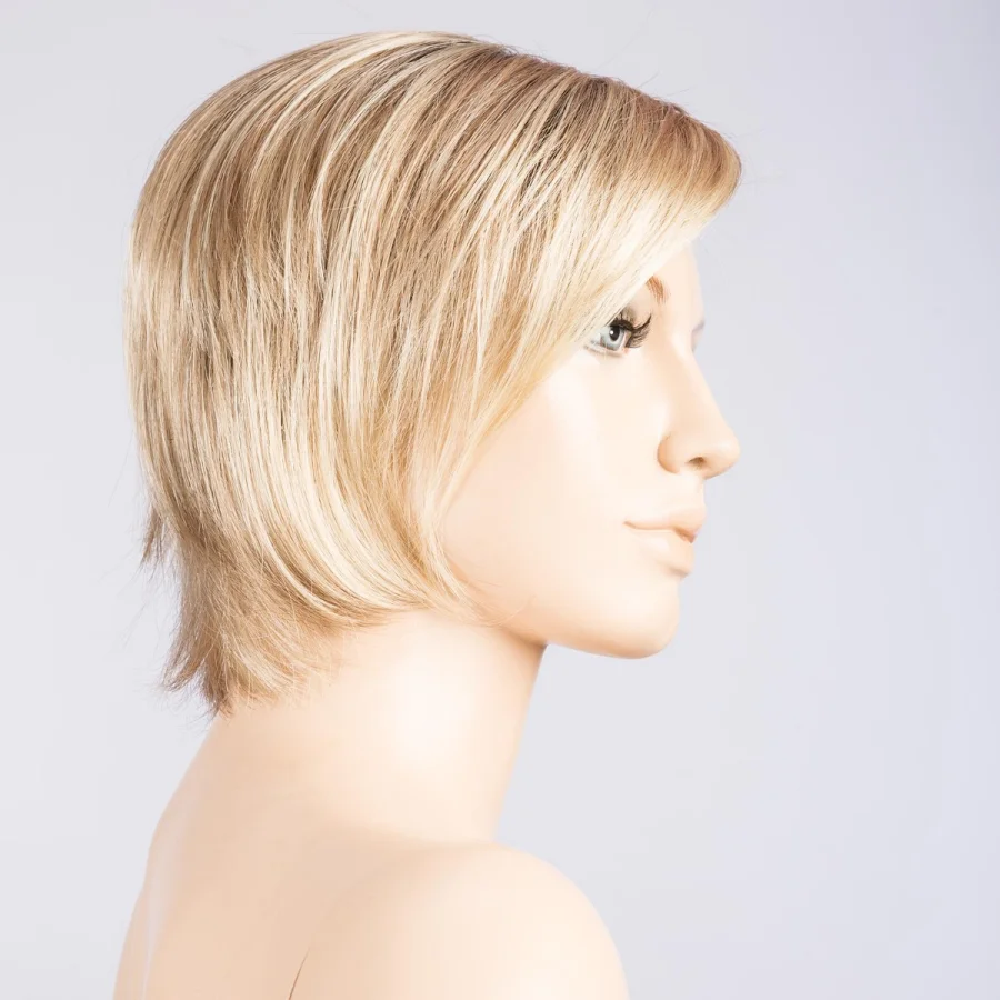 Peruka z włosów syntetycznych szampański blond z odrostem FAME champagne/rooted