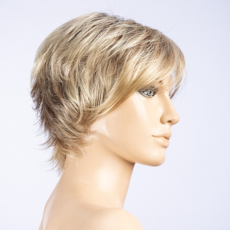 Peruka damska z włosów syntetycznych piaskowy blond z odrostem JOY sandyblonde/rooted