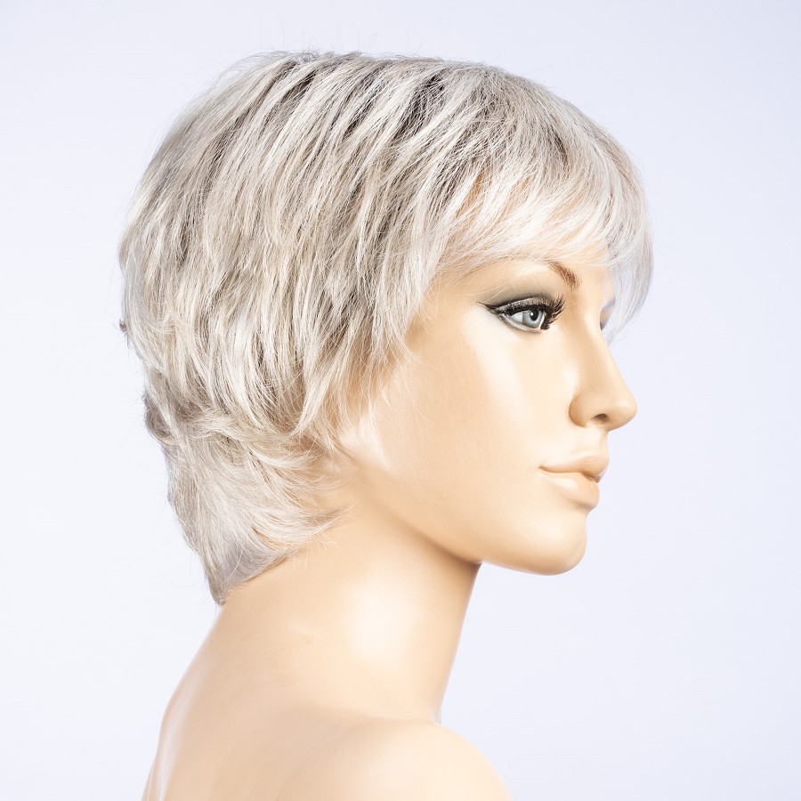 Peruka z włosów syntetycznych srebrny blond z odrostem VANITY silverblonde/rooted*