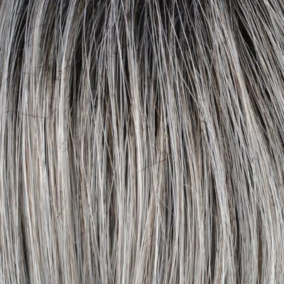 Peruka syntetyczna siwy z czarnym odrostem LAVENDER 51/56/60/1BR