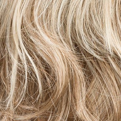 Średniej długości falowana peruka z delikatną grzywką piaskowy blond CAT sand/mix