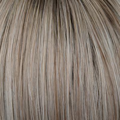 Peruka syntetyczna bob z cieniowaną grzywką popielaty blond POLLY 101/60/14/8R
