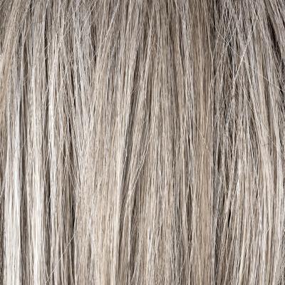 Półperuka syntetyczne włosy kamienny siwy z naturalnym odrostem FIZZ stonegrey/rooted