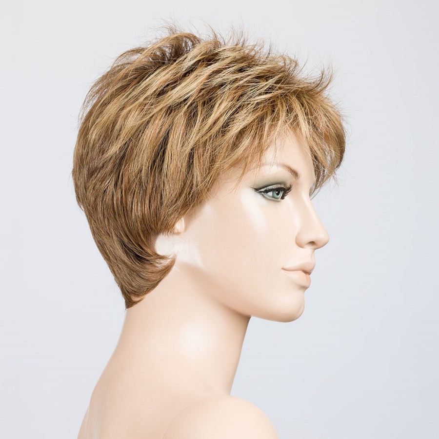 Peruka syntetyczna w stylu pixie bursztynowy blond z odrostem BLISS lightbernstein/rooted
