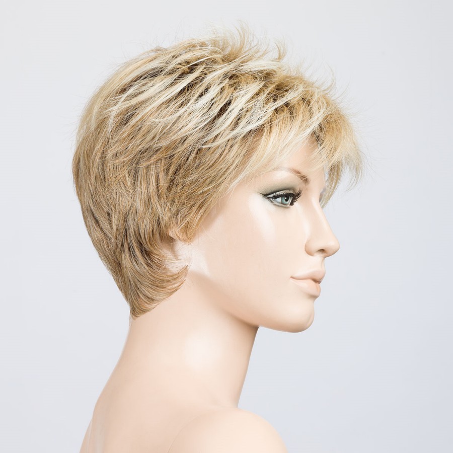 Peruka syntetyczna w stylu pixie piaskowy blond z odrostem BLISS sandyblonde/rooted