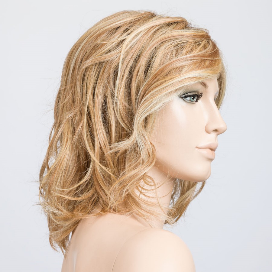 Peruka syntetyczna termoodporna rudy blond DELIGHT MONO PART gingerblonde/rooted