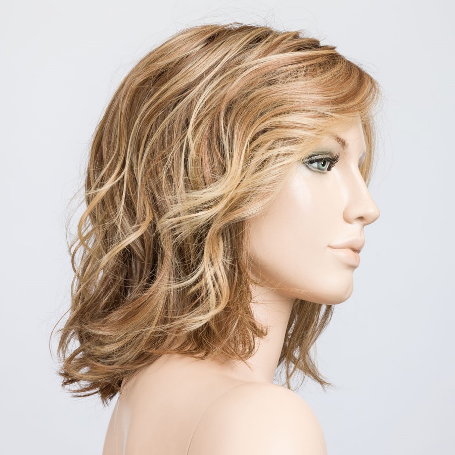 Peruka syntetyczna bursztynowy blond z odrostem termoodporna DELIGHT MONO PART lightbernstein/rooted