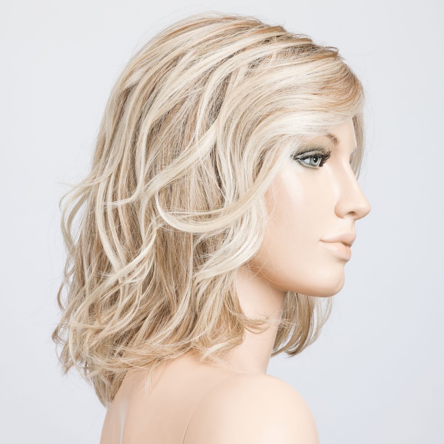 Peruka syntetyczna termoodporna perłowy blond z odrostem DELIGHT MONO PART pearlblonde/rooted