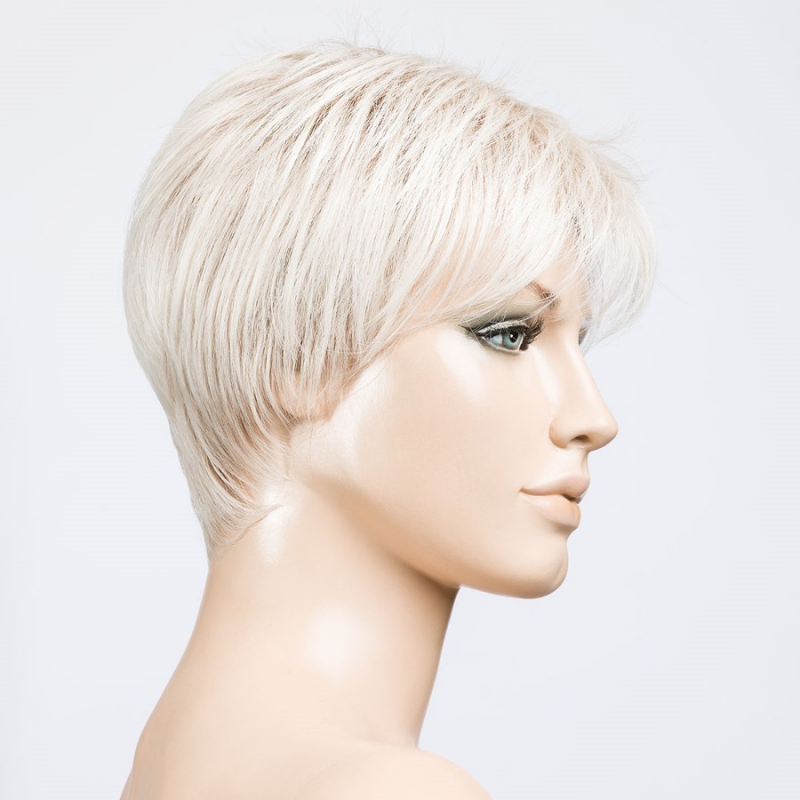 Peruka syntetyczna termoodporna krótka fryzura typu pixie platynowy blond ELAN platinblonde/rooted