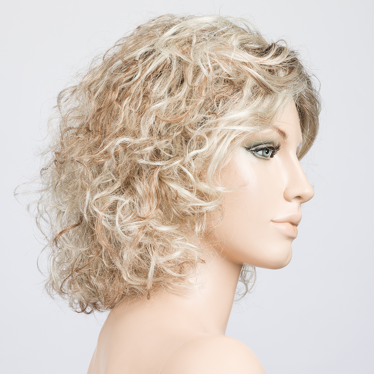 Peruka z włosów syntetycznych perłowy blond z odrostem LOOP pearlblonde/rooted
