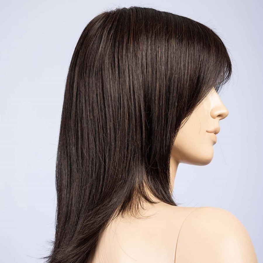 Peruka syntetyczna ciemny brąz LUNA darkbrown/mix