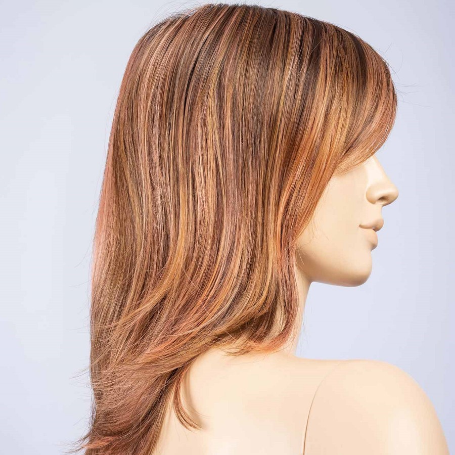 Peruka syntetyczna ciepły różany brąz LUNA rosewoodbrown/shad