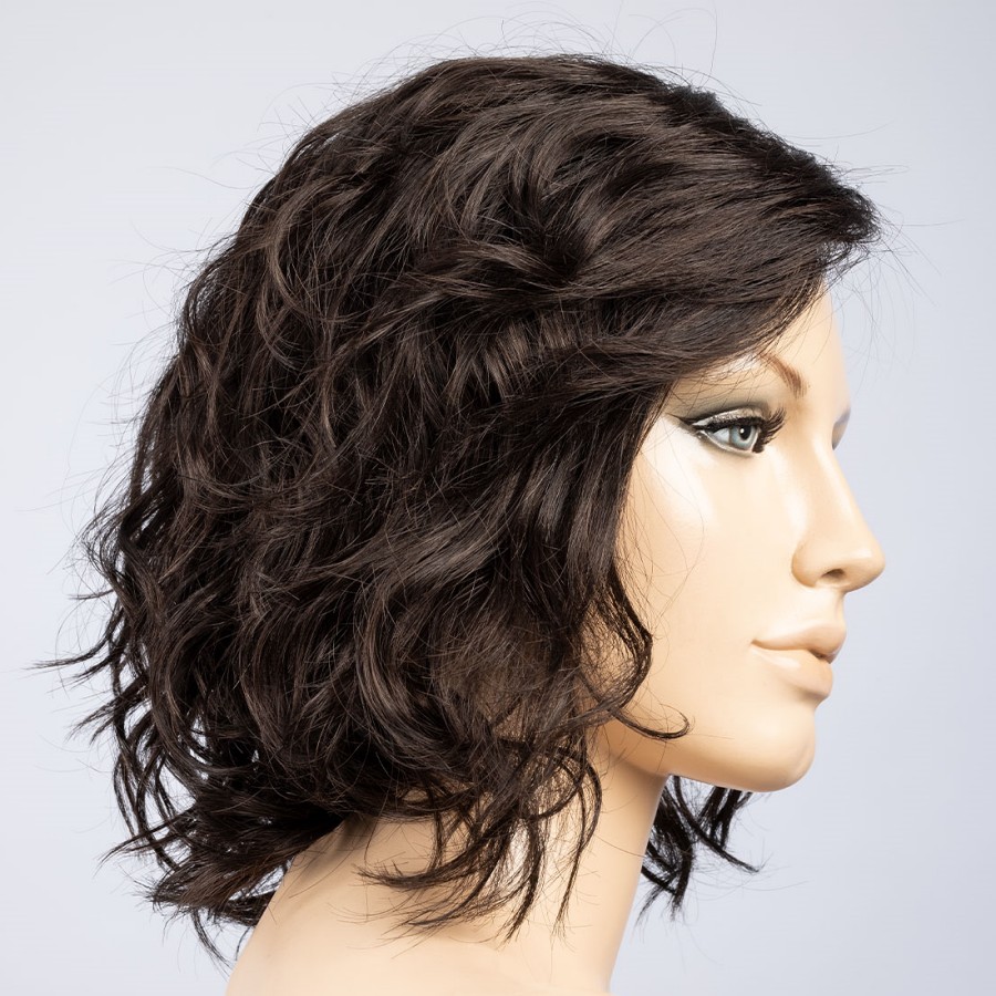Peruka z włosów syntetycznych ciemny brąz ONDA MONO PART darkbrown/shad