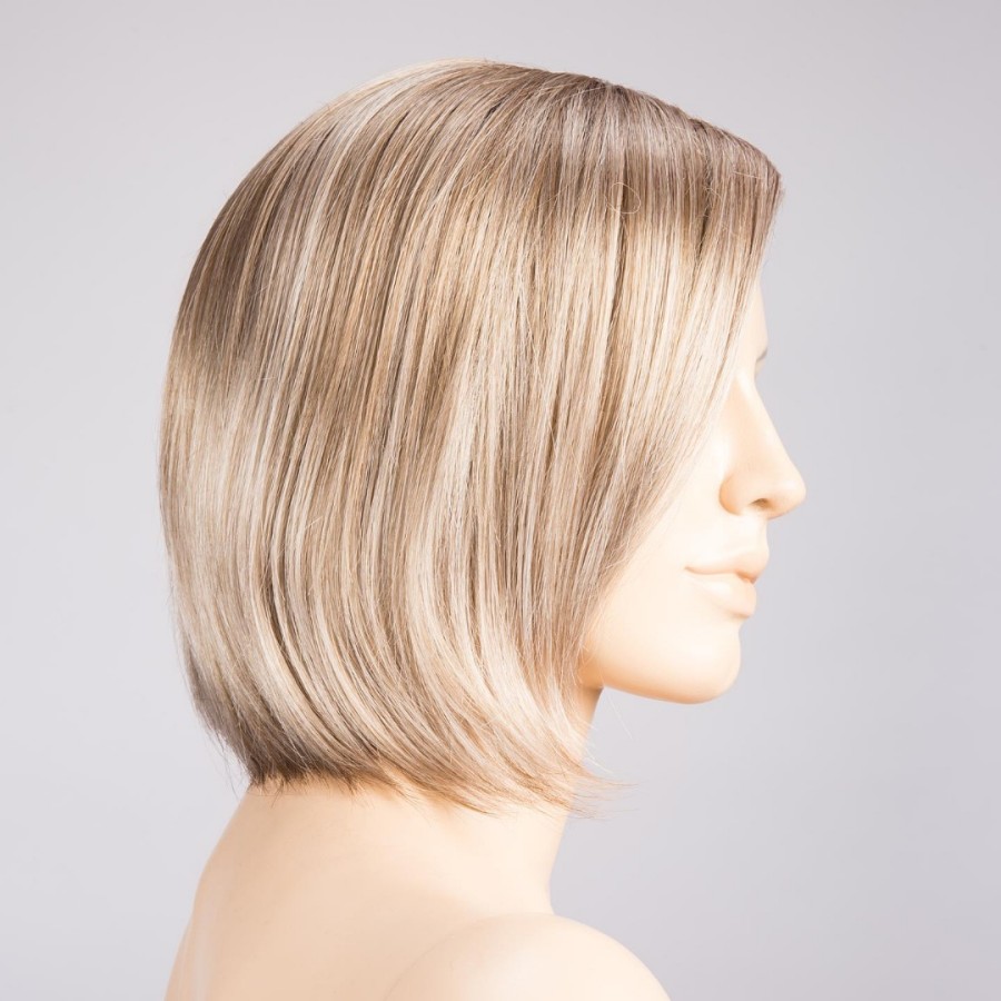 Peruka z włosów syntetycznych jasny blond NARANO MONO PART ivorygrey/shad