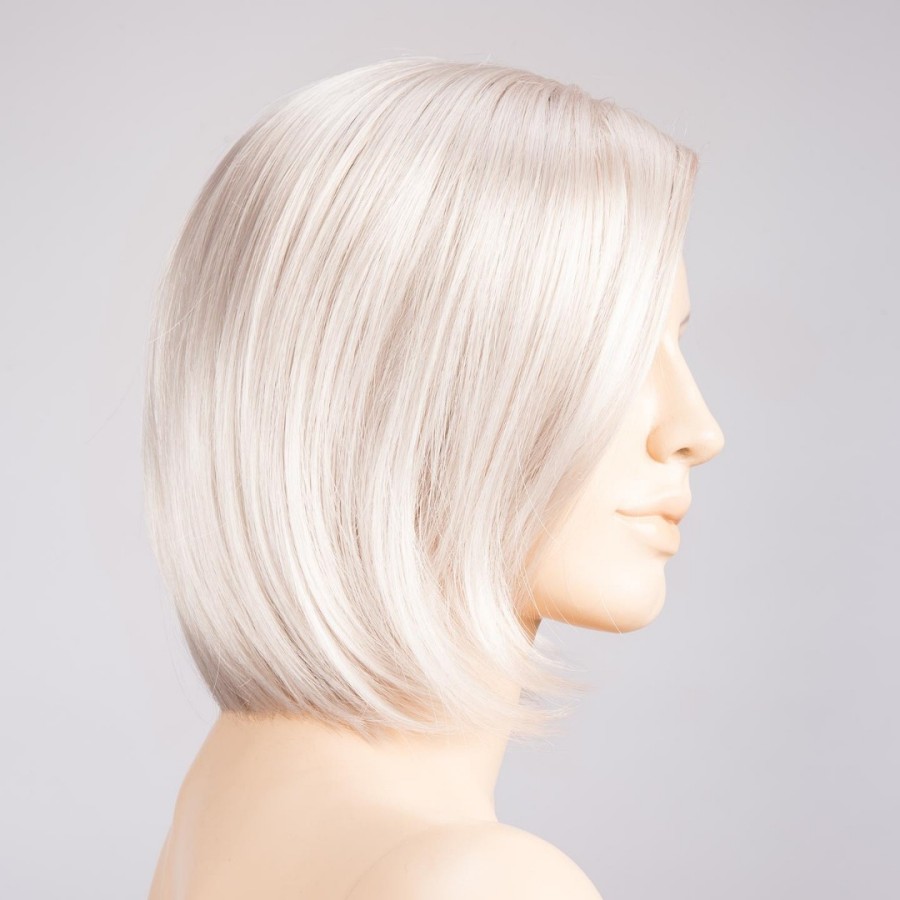 Peruka z włosów syntetycznych jedwabisty siwy NARANO MONO PART silkgrey/mix