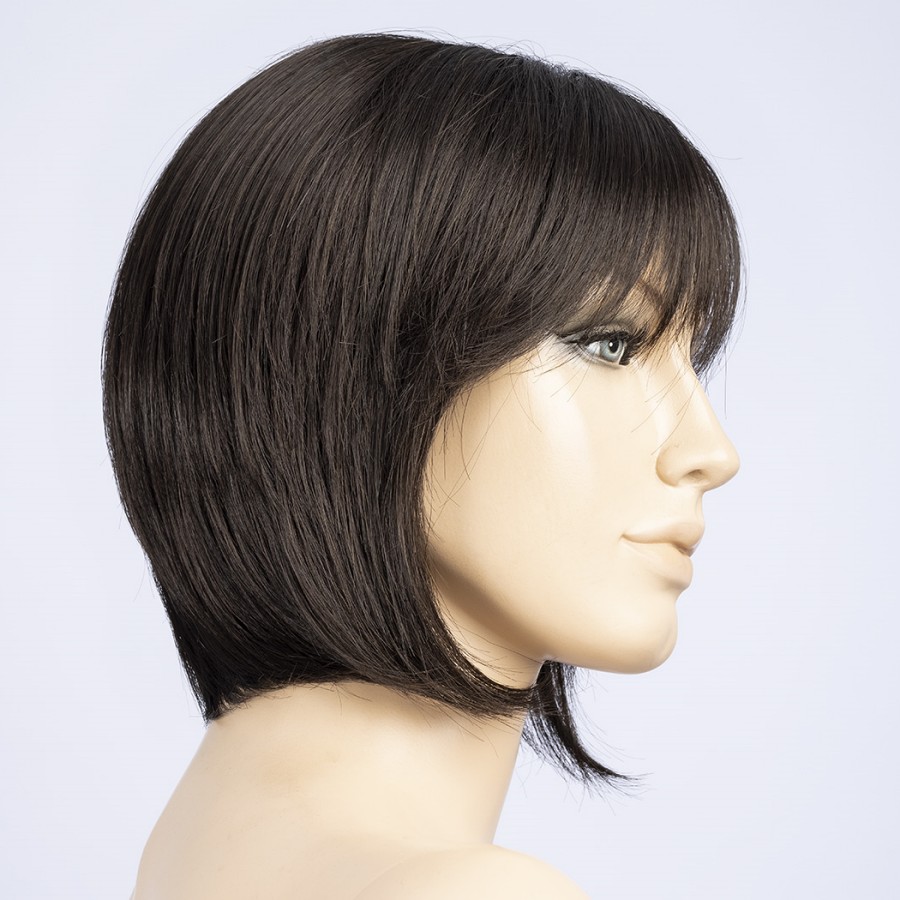Peruka z włosów syntetycznych ciemny brąz AVA MONO PART darkbrown/mix