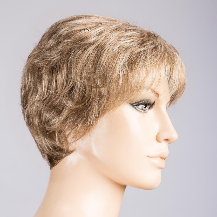 Peruka syntetyczna pixie z wyraźną teksturą wielotonowy beżowy blond BARI MONO beigemulti/mix
