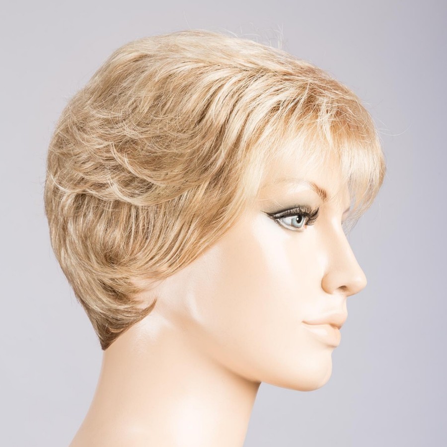 Peruka syntetyczna pixie z wyraźną teksturą szampański blond BARI MONO champagne/mix