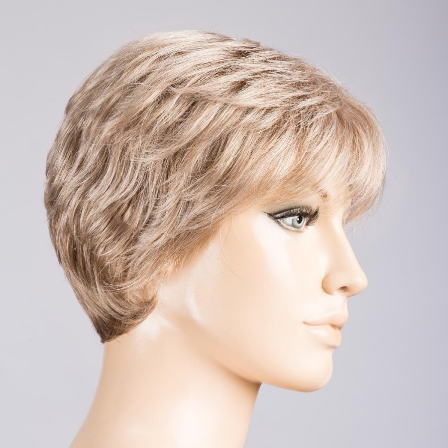 Peruka syntetyczna pixie z wyraźną teksturą jasny blond BARI MONO ivorygrey/mix