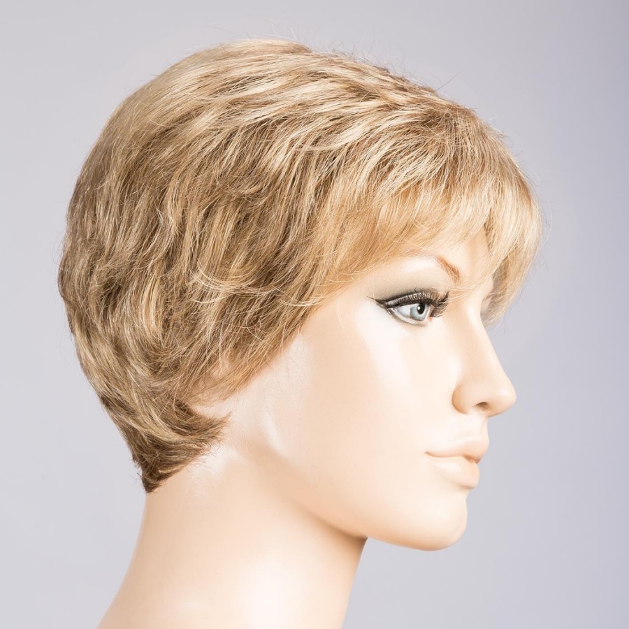 Peruka syntetyczna pixie z wyraźną teksturą jasny blond BARI MONO saharabeige/mix