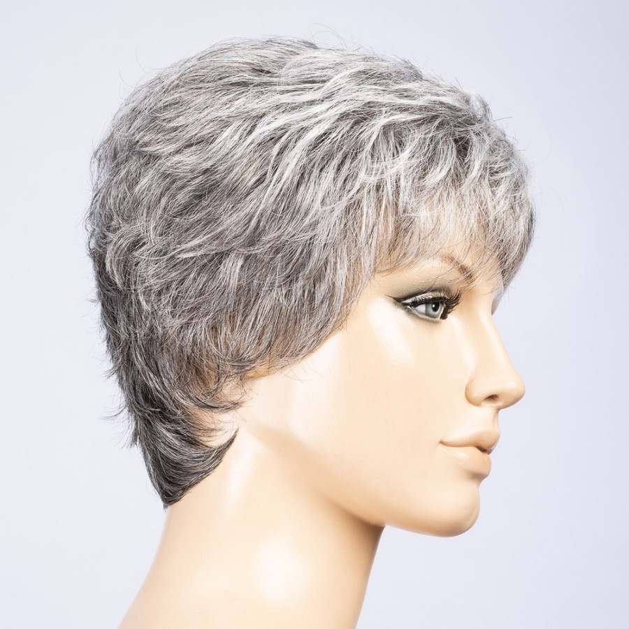 Peruka z włosów syntetycznych ciemny siwy LINA SMALL darkgrey/mix