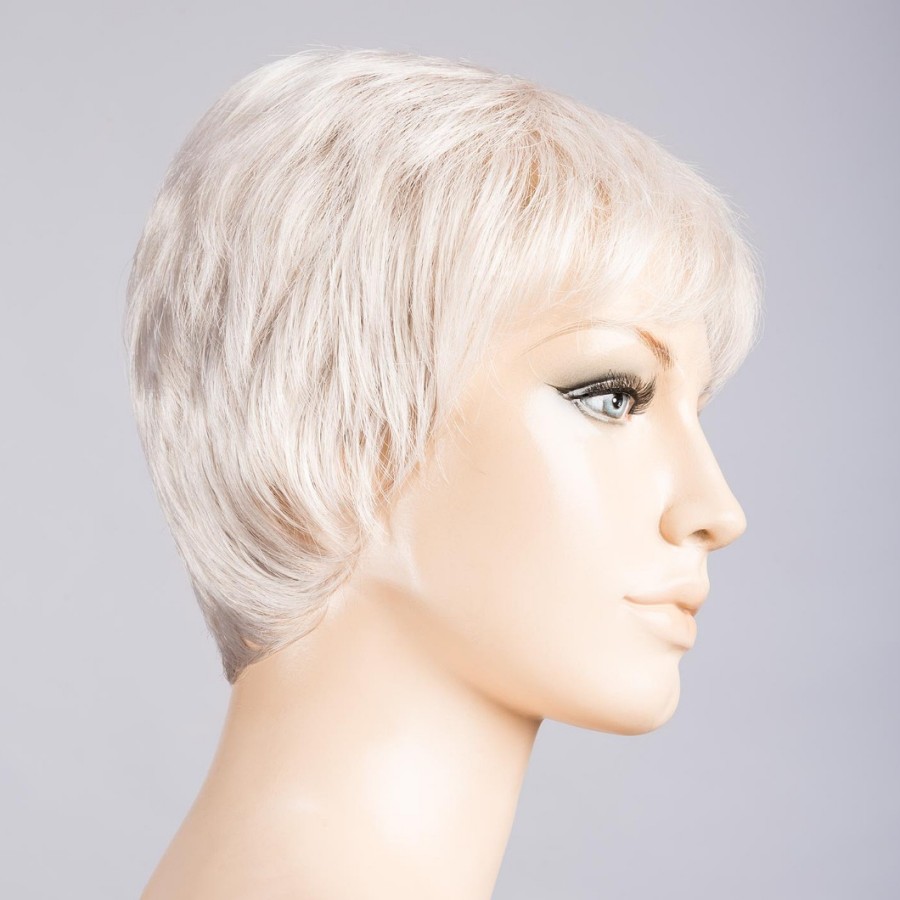 Peruka z włosów syntetycznych jedwabisty siwy RIMINI MONO silkgrey/mix*