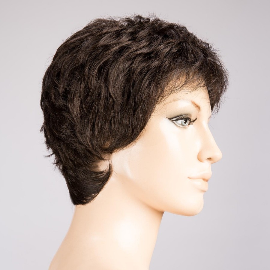 Peruka z włosów syntetycznych ciemny brąz LINA darkbrown/mix