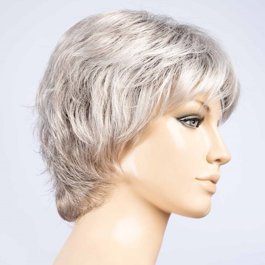 Peruka damska syntetyczna typu shag popielaty RICA ashgrey/shad