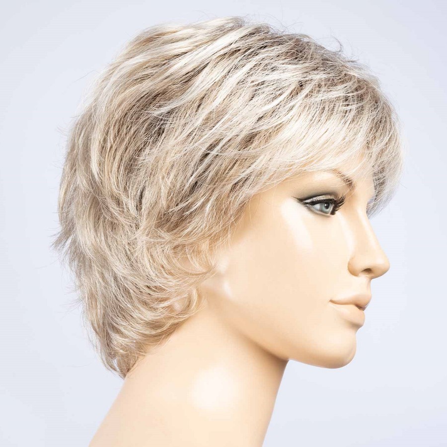 Peruka damska syntetyczna typu shag blond w odcieniu kości słoniowej RICA ivoryblonde/shad