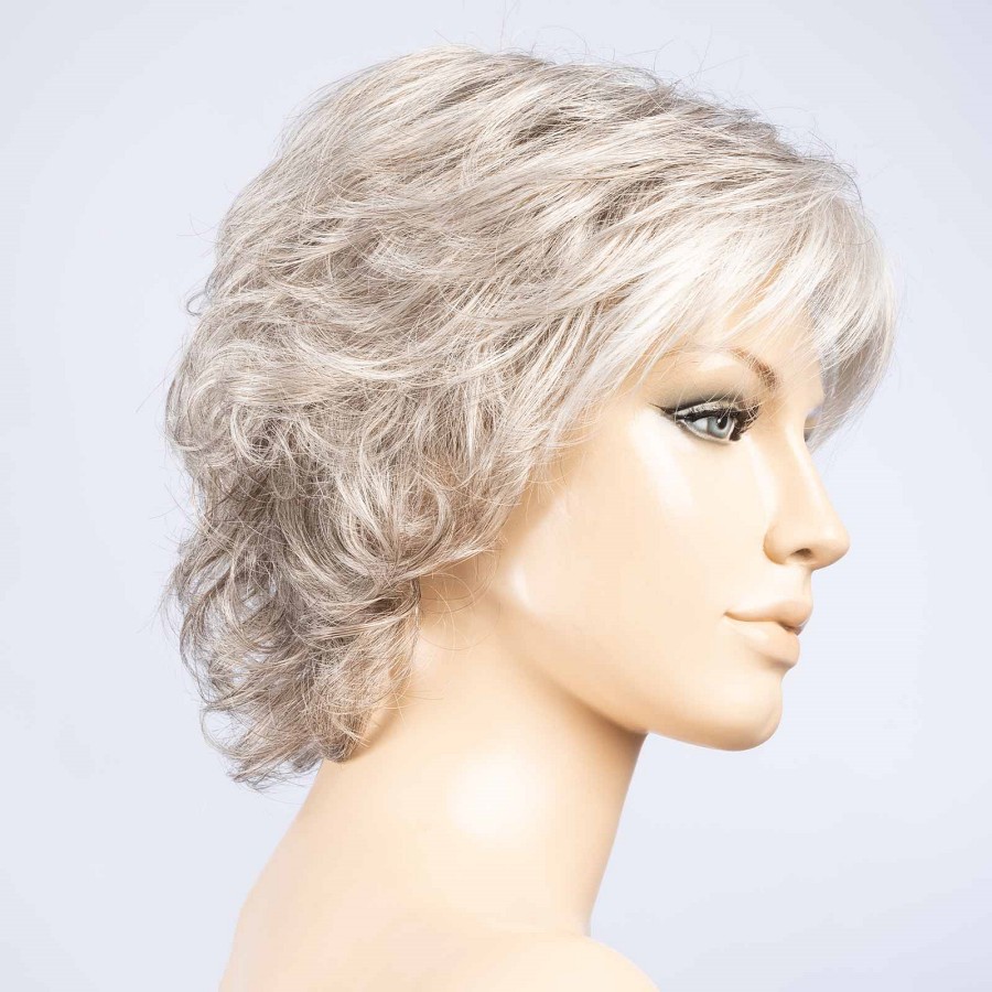 Peruka z włosów syntetycznych jasny siwy VILLANA lightgrey/mix