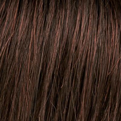 Dopinka z włosa syntetycznego w formie opaski pod turban lub czapkę mahoniowy brąz MINT mahogany brown