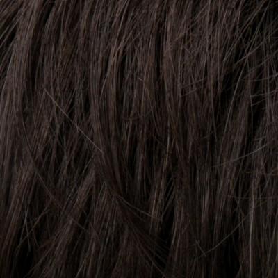 Tupet męski z włosów syntetycznych brąz z naturalną siwizną JASON M3s