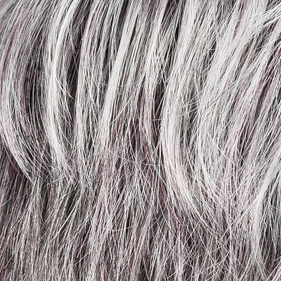 Peruka damska z włosów syntetycznych ciemny szary z fioletowymi refleksami STOP HI TEC metallic purple/rooted