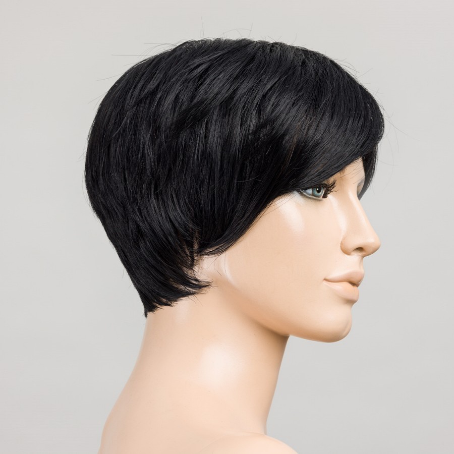 Peruka z włosów syntetycznych czarna POINT ebony black