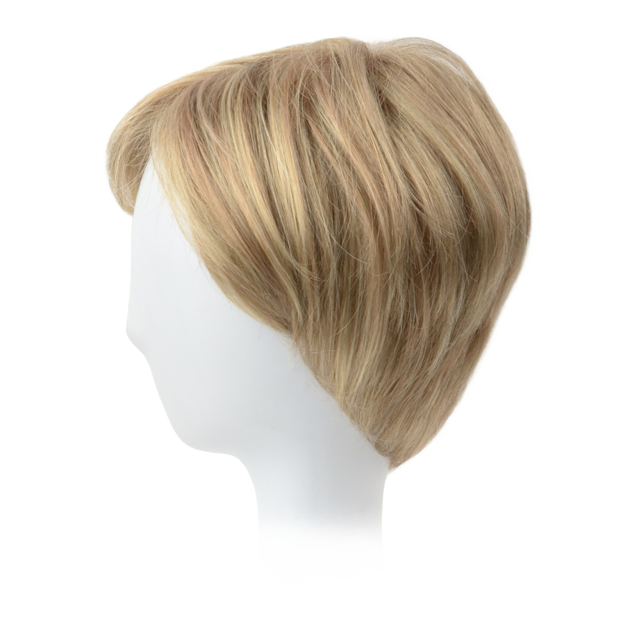 Peruka damska syntetyczna wielotonowy blond z ciemnym odrostem ADULARIA 10/14/80/8R