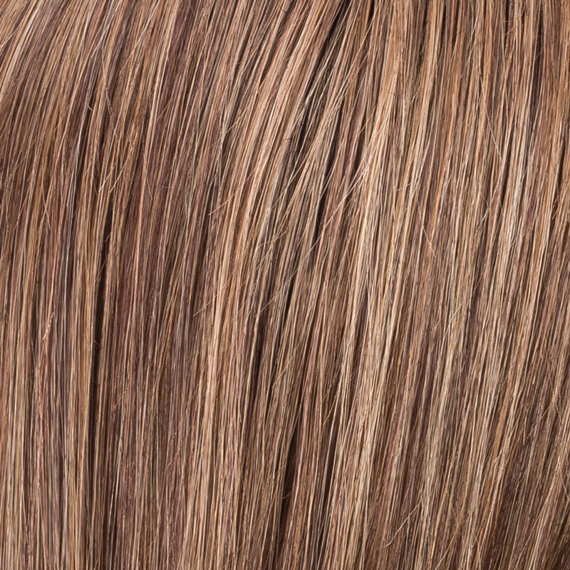 Peruka z włosów syntetycznych czekoladowy brąz z odrostem EN VOGUE chocolate/rooted