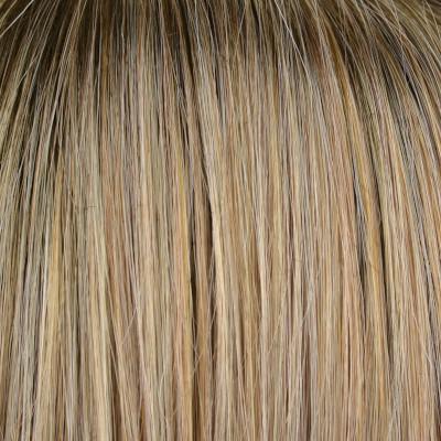 Peruka z włosów syntetycznych termoodporna blond z odrostem MODERN 18/24/22/8R