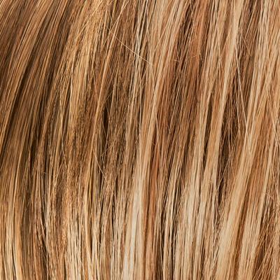Peruka syntetyczna termoodporna bob z wyrazistym wykończeniem bursztynowy blond z odrostem LIA MONO PART II lightbernstein/rooted