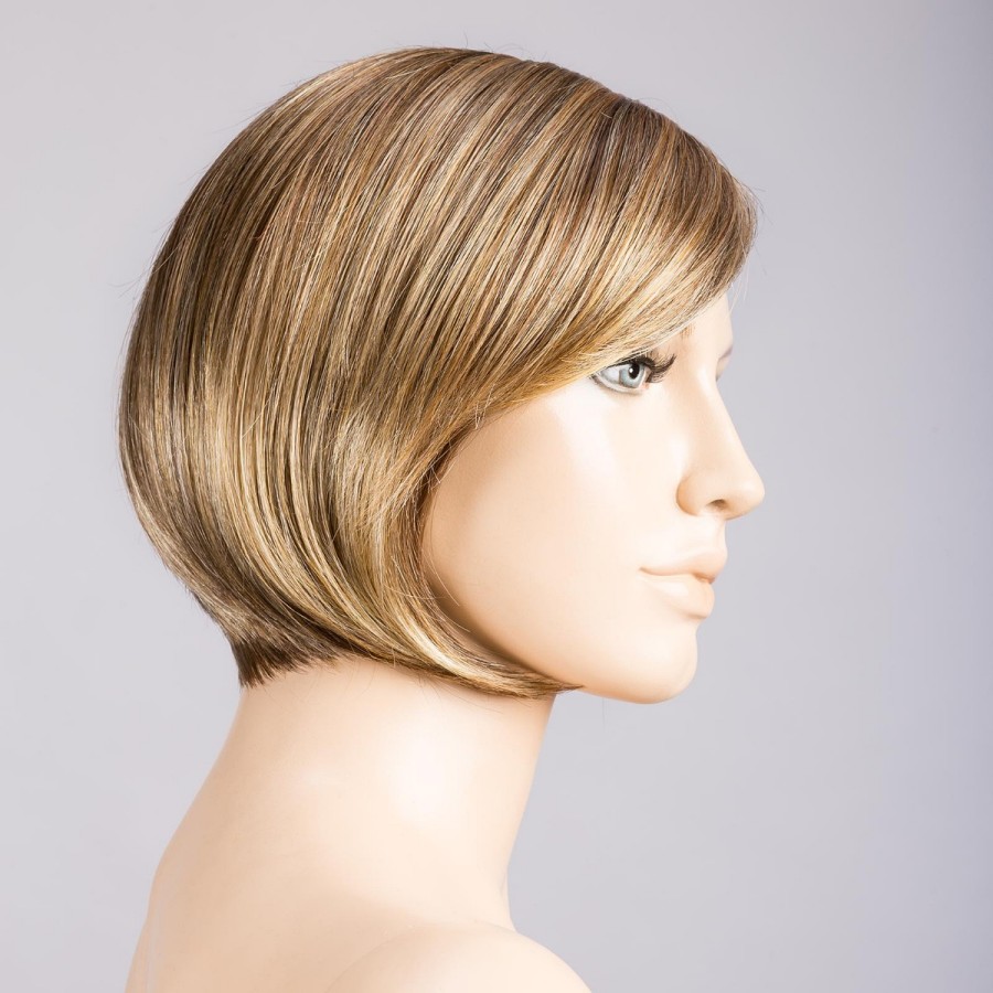 Peruka z włosów syntetycznych bursztynowy blond z odrostem FRENCH MONO PART bernstein/rooted