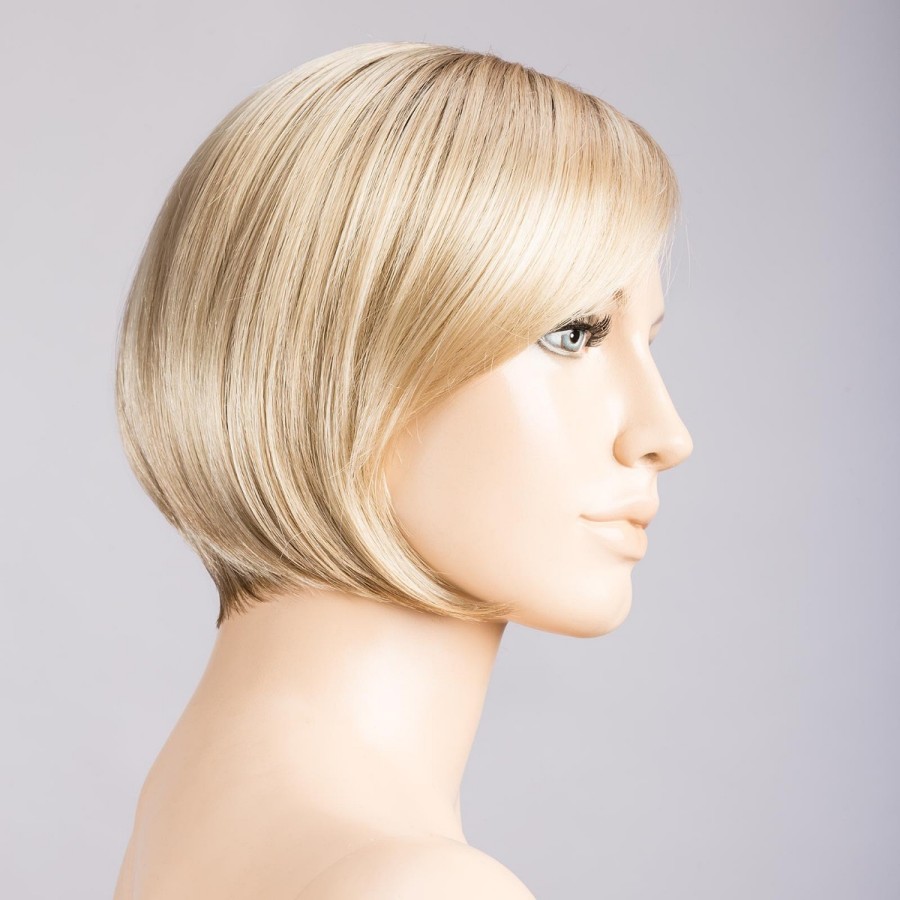 Peruka z włosów syntetycznych szampański blond z odrostem FRENCH MONO PART champagne/rooted