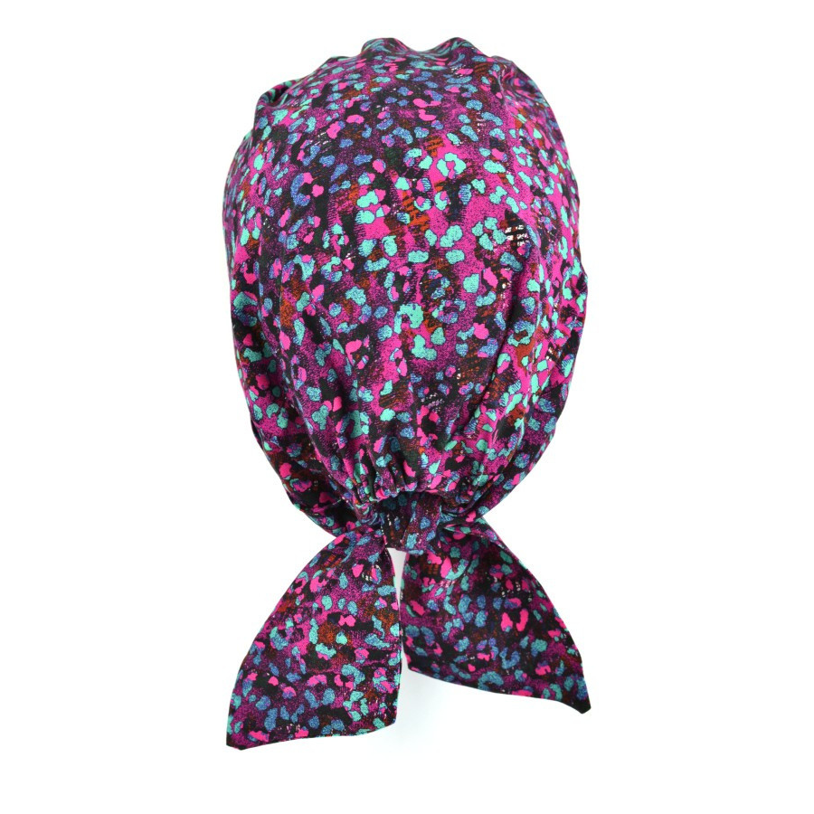 Lekki turban do użytku codziennego fioletowy CROCUS RK1/N07363