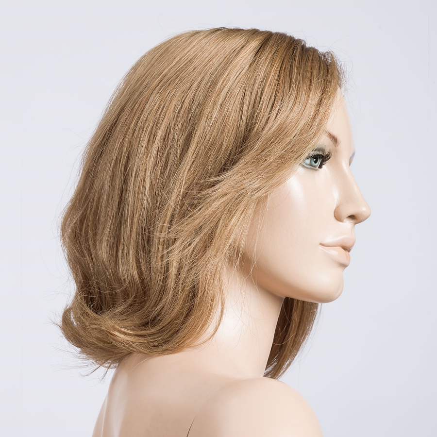Damska peruka naturalna remy piaskowy blond z odrostem MARVEL MONO sand/rooted
