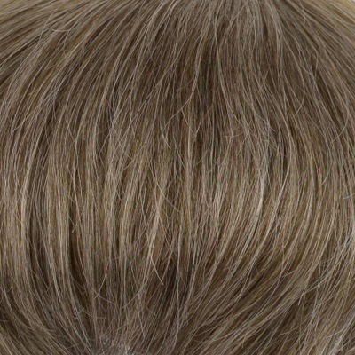 Tupet męski z włosów naturalnych remy jasny popielaty brąz BRUN 640