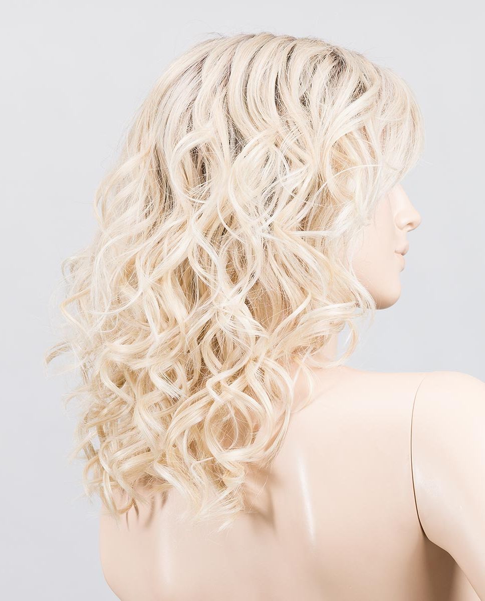 Peruka syntetyczna kręcone włosy termoodporna perłowy blond z odrostem HEAVEN MONO PART pearlblonde/rooted