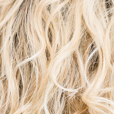 Peruka syntetyczna termoodporna kręcone włosy piaskowy blond z odrostem HEAVEN MONO PART sandyblonde/rooted