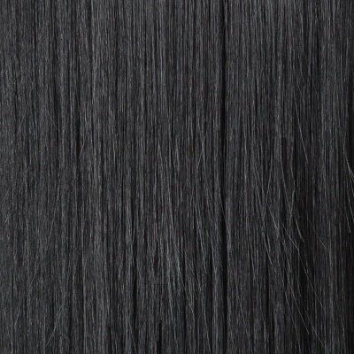 Peruka z włosów syntetycznych czarna termoodporna LOOK black