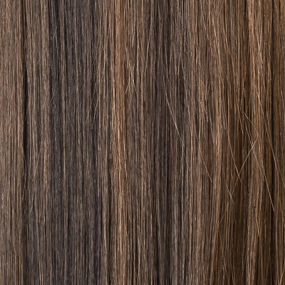 Peruka z włosów syntetycznych termoodporna brąz z refleksami LOOK nougat/lighted