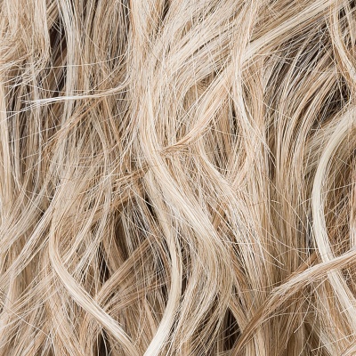 Peruka z włosów syntetycznych termoodporna perłowy jasny blond z odrostem SCALA MONO PART pearl/rooted