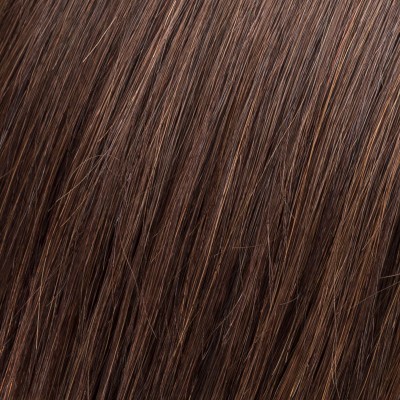 Damska peruka z naturalnych włosów remy ciemnoczekoladowy NUANCE DELUXE darkchocolate/mix*