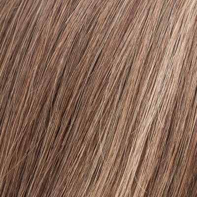 Damska peruka z naturalnych włosów remy orzechowy brąz NUANCE DELUXE nougat/mix*